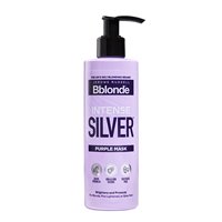 intense silver purple mask