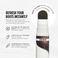 root color wand dark brown