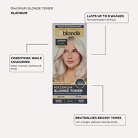 maximum blonde toner platinum